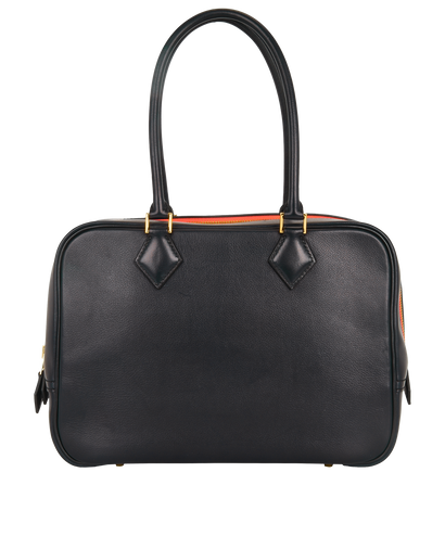 Plume 28, &pound;2,500, Handbags, Navy, Leather, Front view